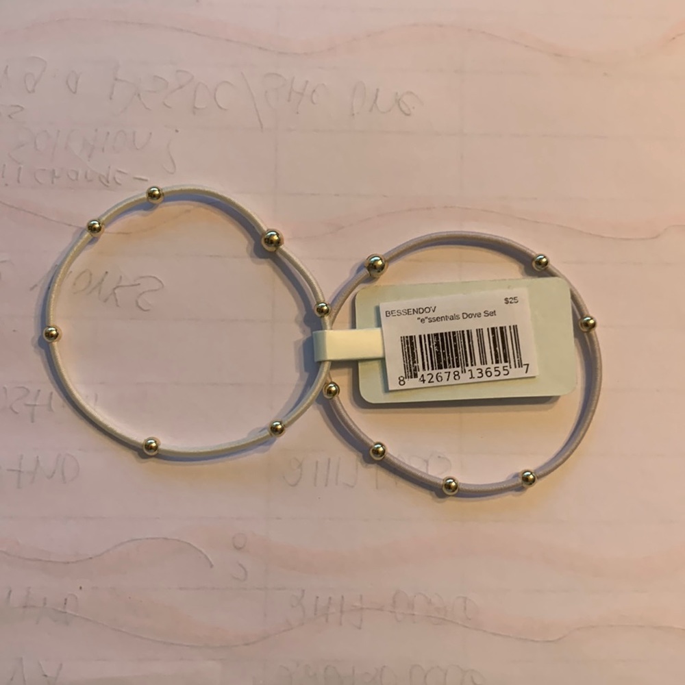 Enewton essential hair ties that also double as bracelets!!